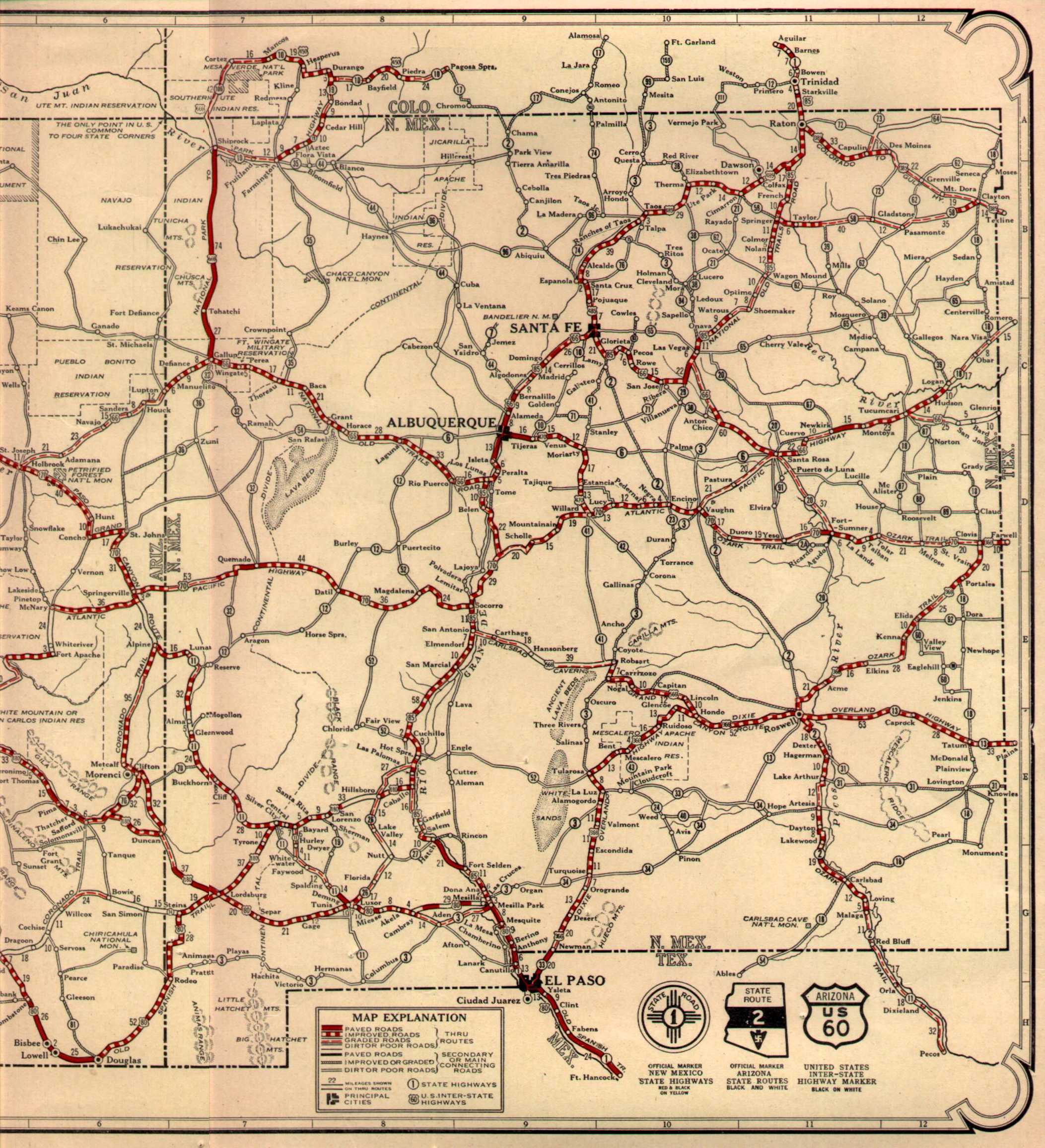 swastikas on old arizona road maps? - route 66 news