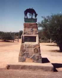 [Tom Mix memorial]