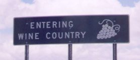 [Entering Wine Country]