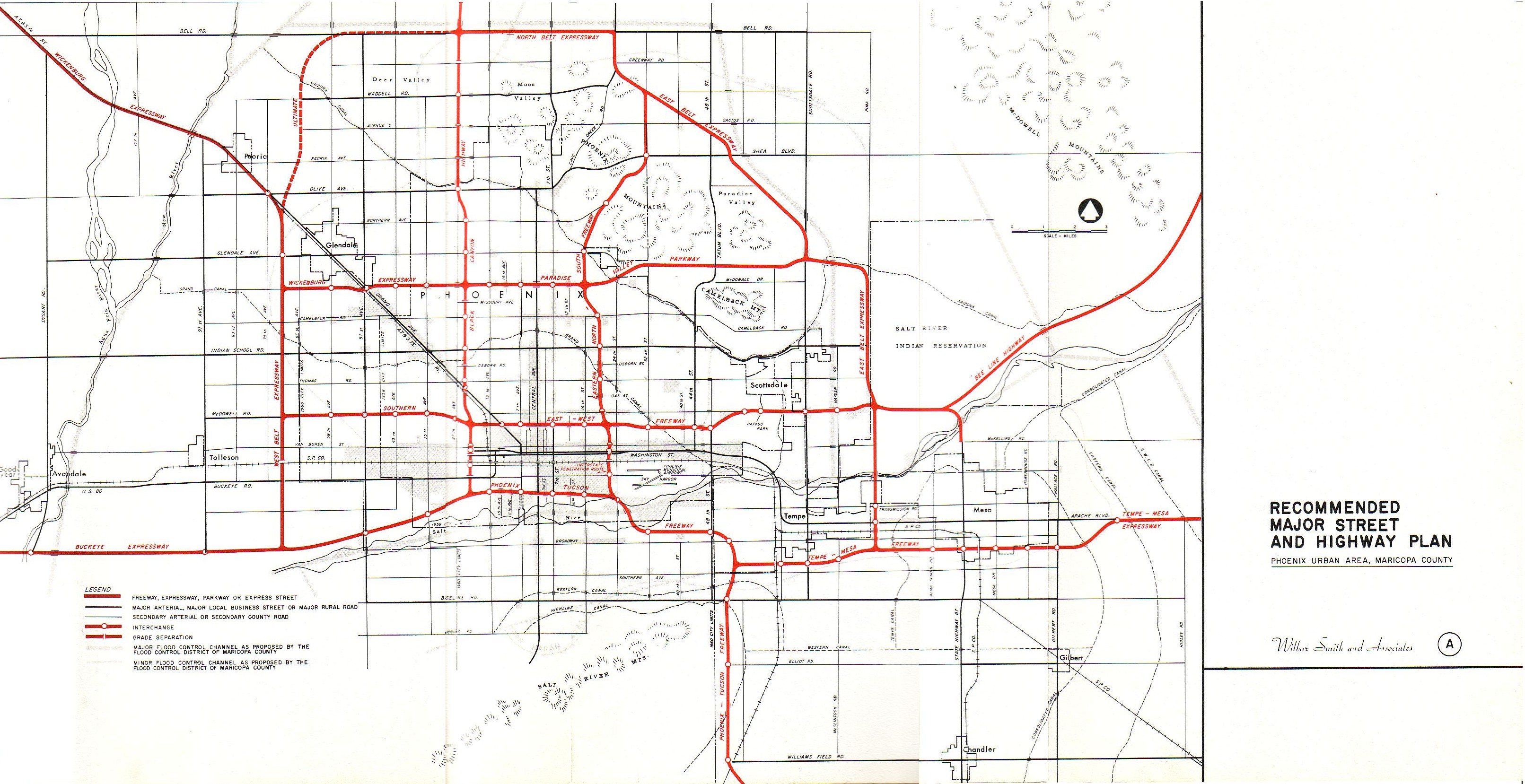 Phoenix Map Freeways