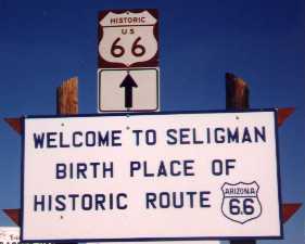 [Seligman -- Birthplace of US 66?]