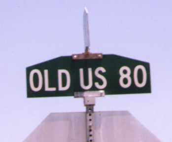 [Old US 80]