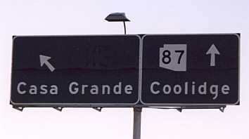 [Blank Casa Grande sign]