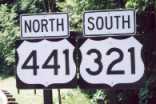 [North US 441/South US 321]